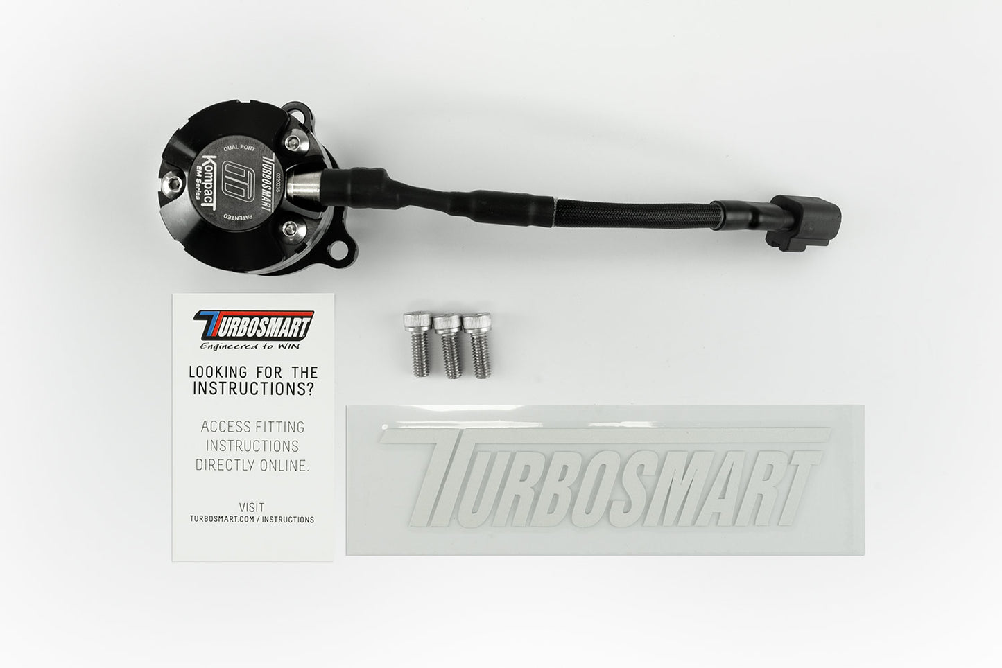 Soupape de décharge à double port Turbosmart Kompact BOV