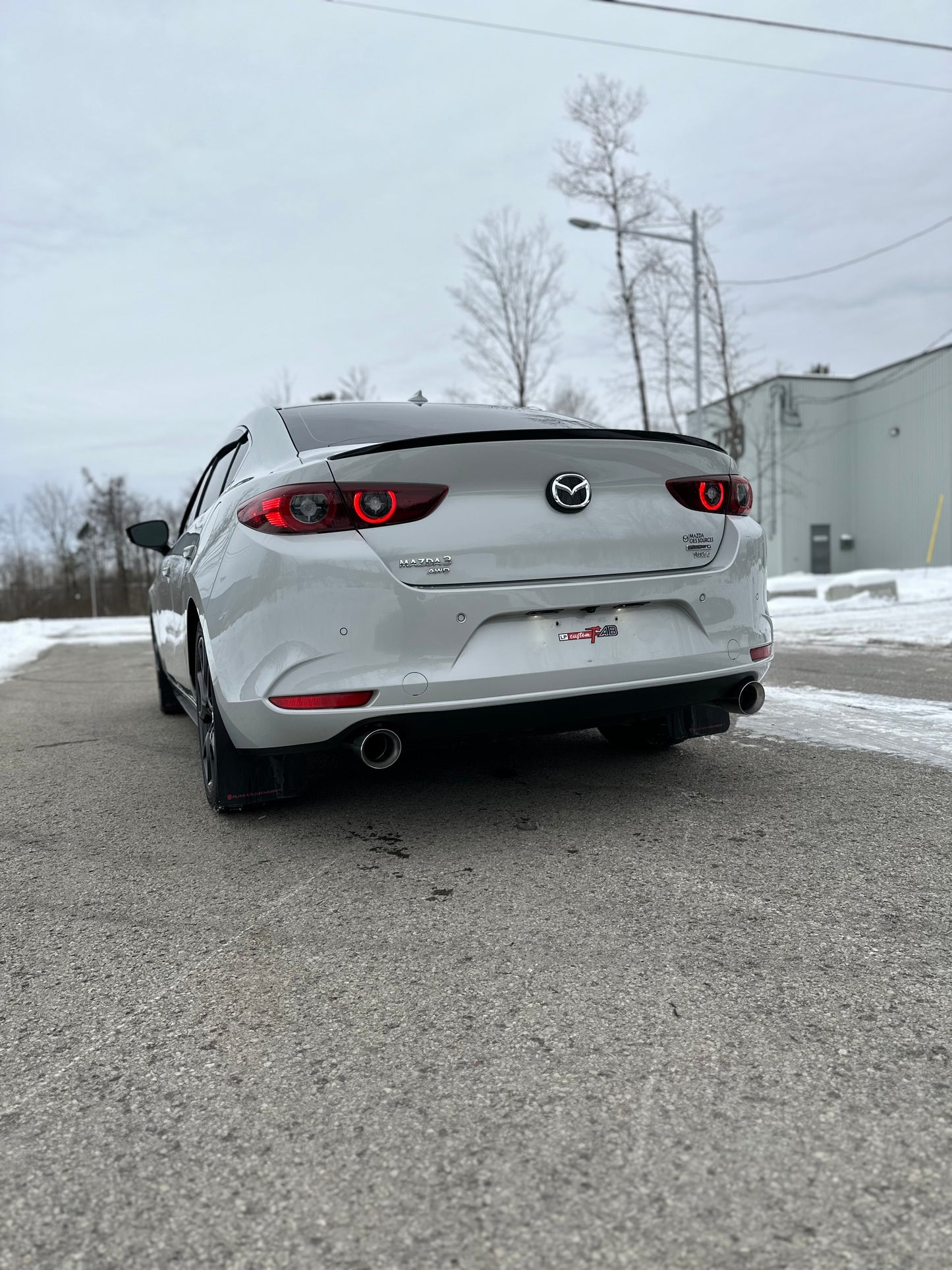 2019+ Mazda 3 Sedan Axel Back-Catback