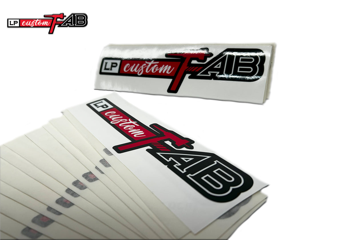 LPcustomfab Premium Vinyl Sticker Decal – 10”&14” – LPCustomFab